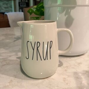 Rae Dunn Syrup Pitcher